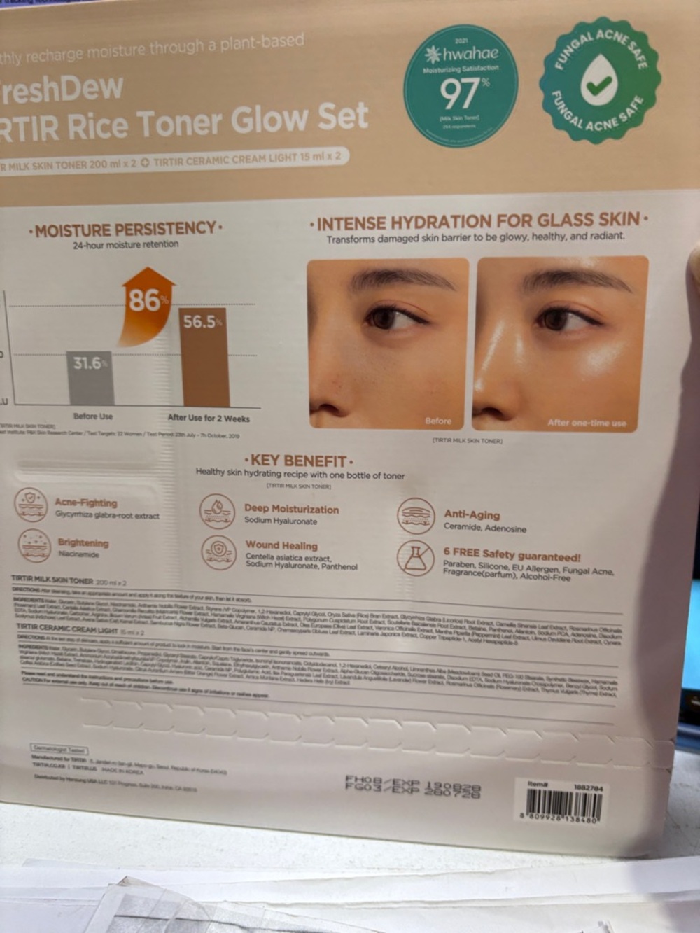 TIRTIR Milk Skin Toner Duo - White - Picture 2 of 2